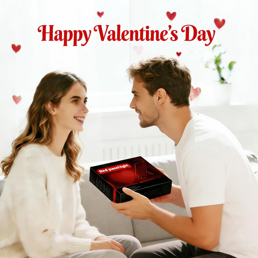 Puroth red light panel with six brightness levels for personalized intensity