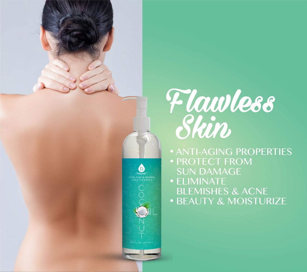 Pursonic coconut oil makeup removal supports gentle cleansing and conditioning