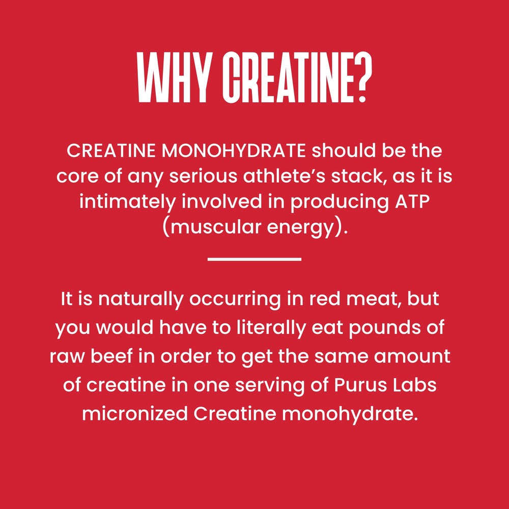 Purus Labs Foundation Creatine Powder in shaker for mixing.