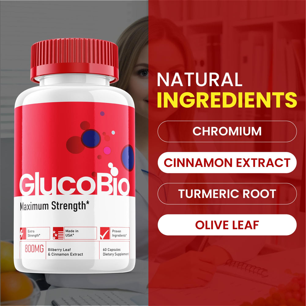 Purvia Glucobio capsules pour from bottle for easy daily intake