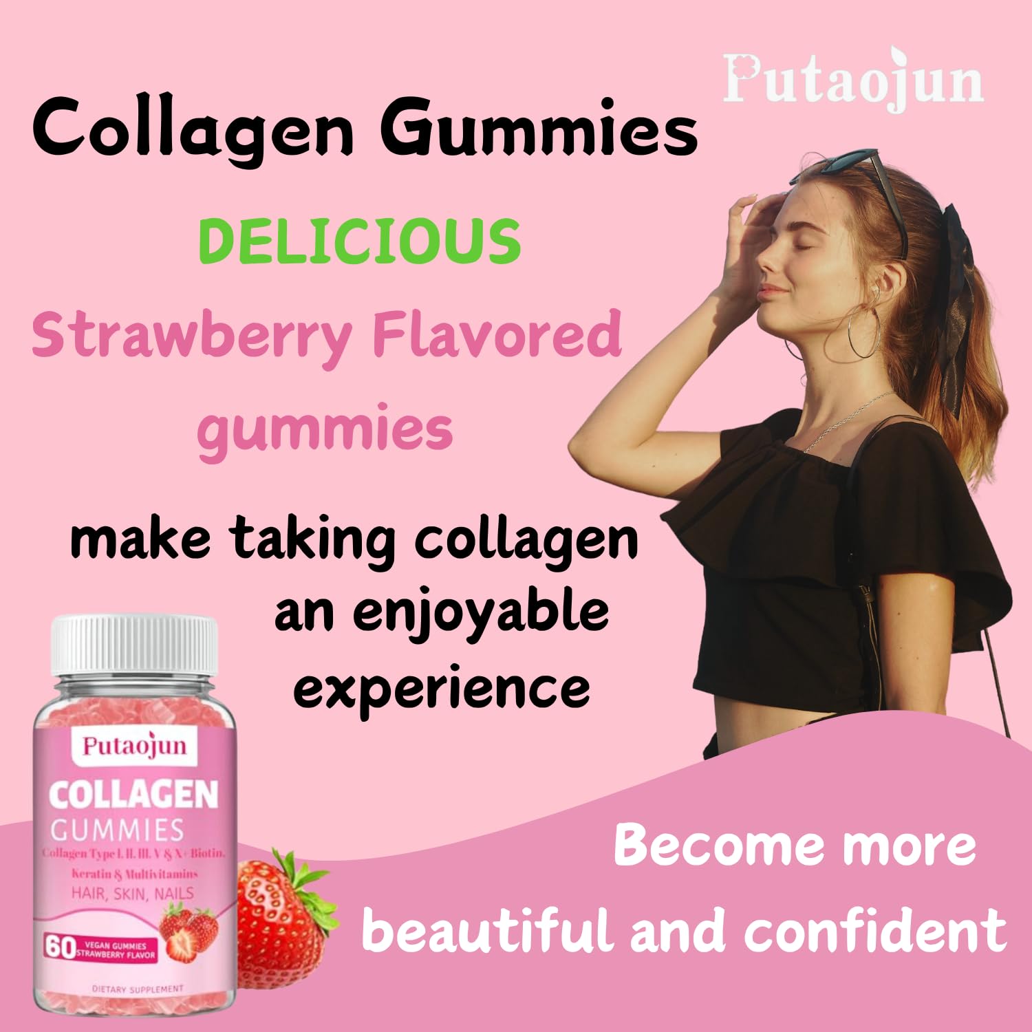 Clear label emphasizes gluten-free and dairy-free formulation.