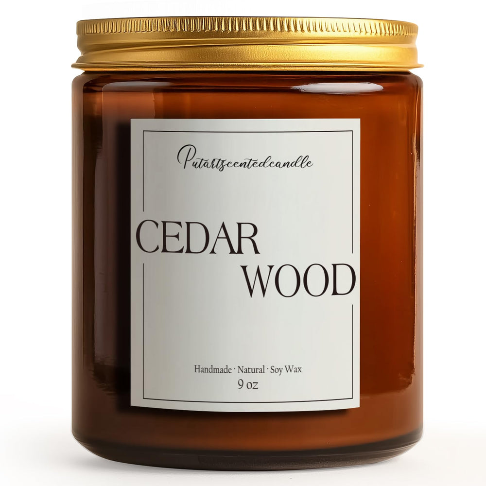 Putart luxury amber jar candle in gift-ready packaging suits special occasions.