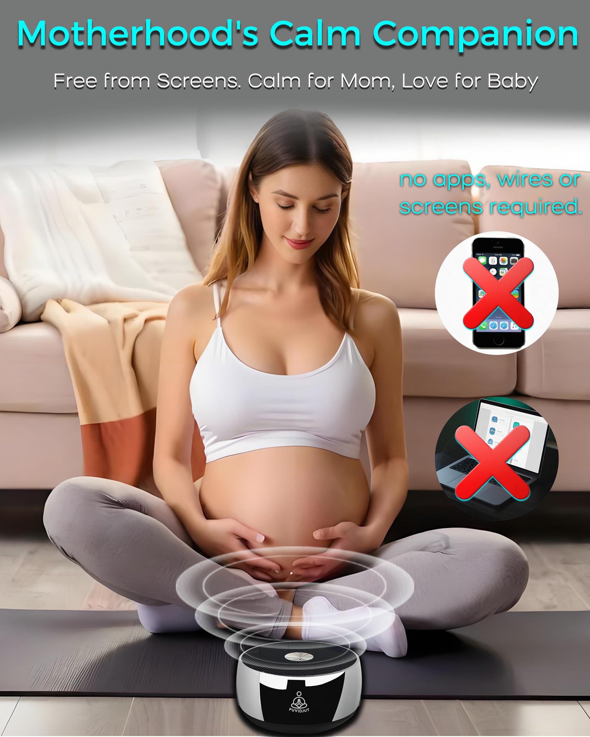 PUVIDJUT in hand demonstrates its compact size for travel