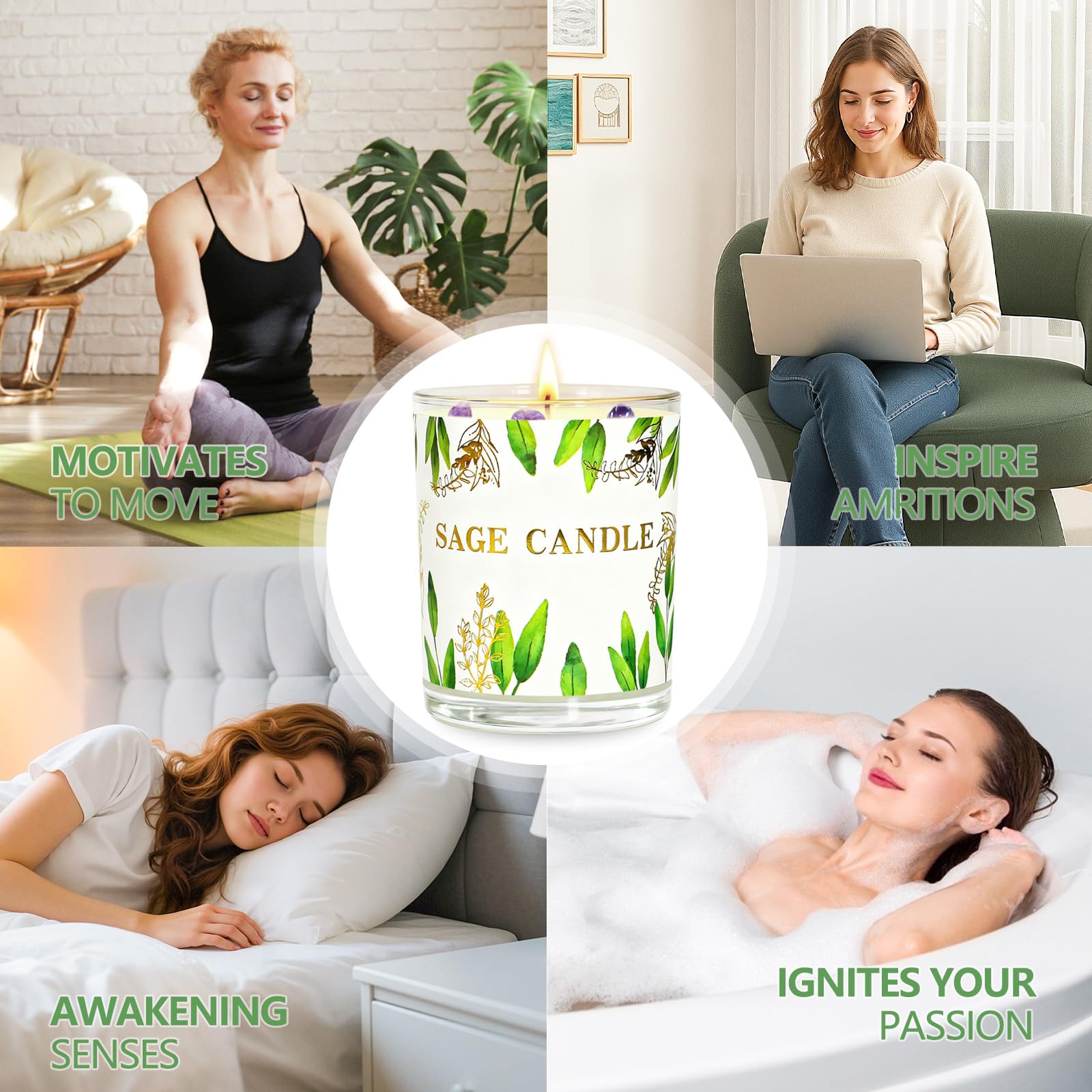 PVUELE stress relief candle suitable for calm rituals