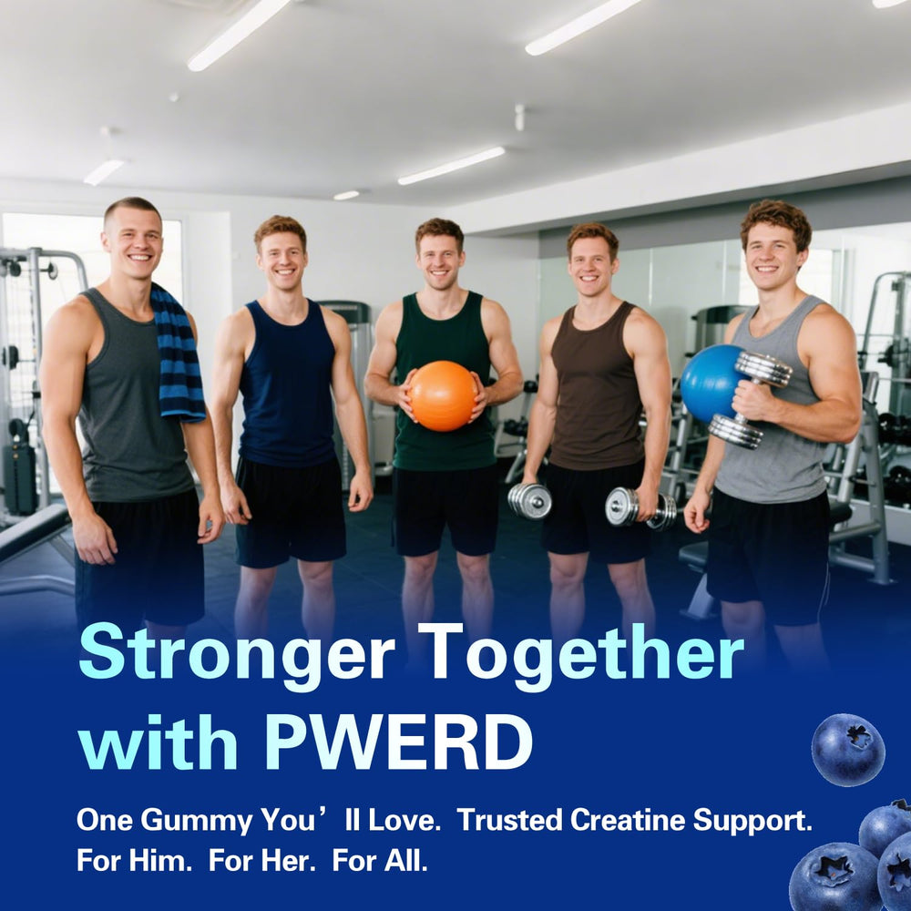 PWERD daily use concept with berry taste promotes routine supplementation