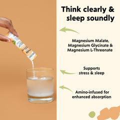 Travel-ready PYM Mood Magnesium sticks for daily calm on the go.