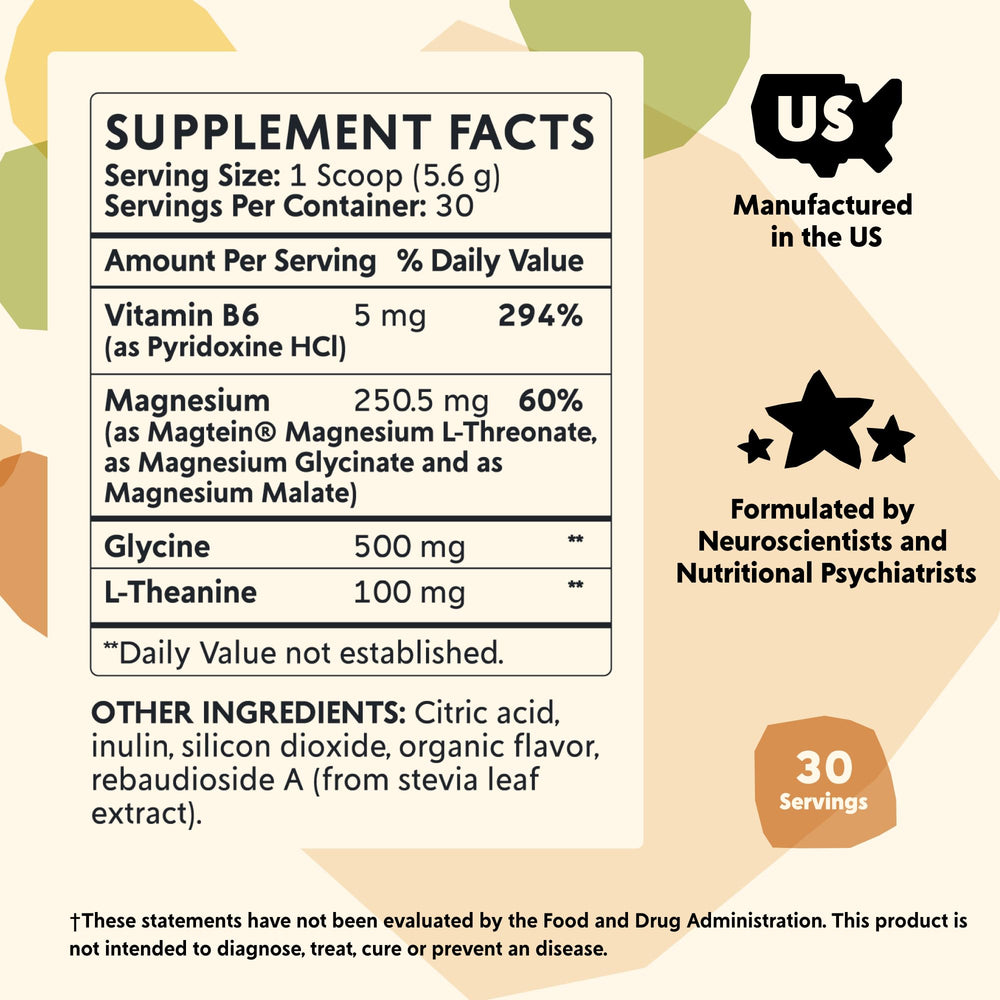 Dissolving PYM Mood Magnesium Powder in water for a citrus pre-bed boost