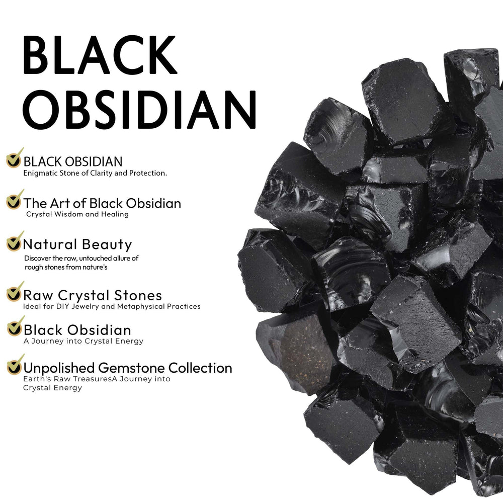 PYOR Black Obsidian stone highlighting clarity and protective energy.