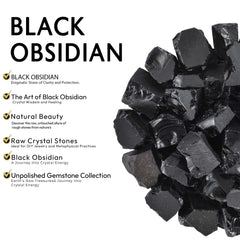 PYOR Black Obsidian stone highlighting clarity and protective energy.