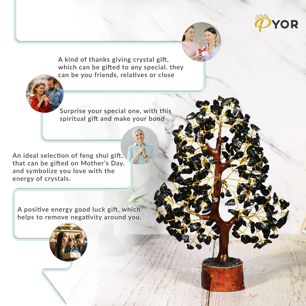 PYOR Crystal Money Tree variant adds decorative sparkle and potential abundance.