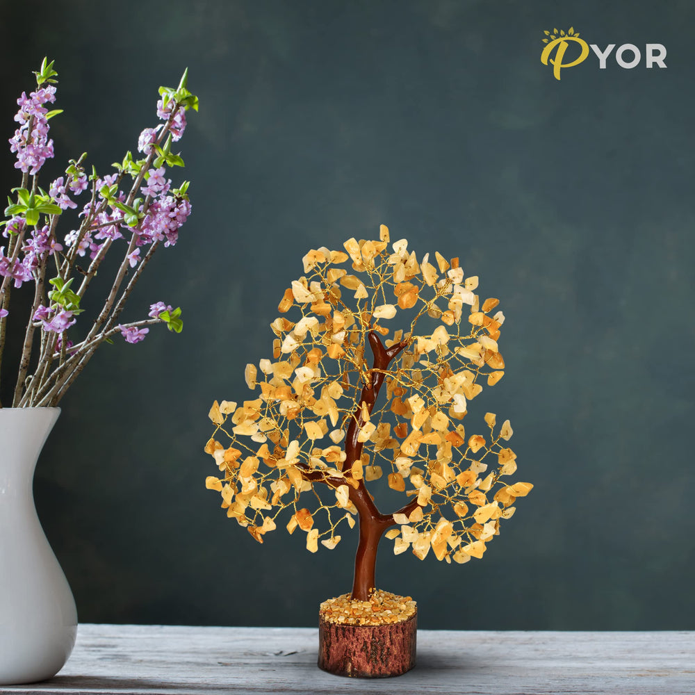 PYOR Crystal Tree Gift-Ready Packaging, ideal for birthdays or housewarmings.