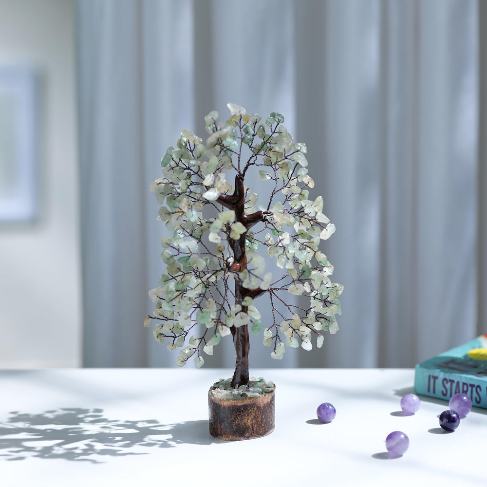 PYOR Green Jade Chakra Tree centers the heart chakra, supporting compassionate self-expression