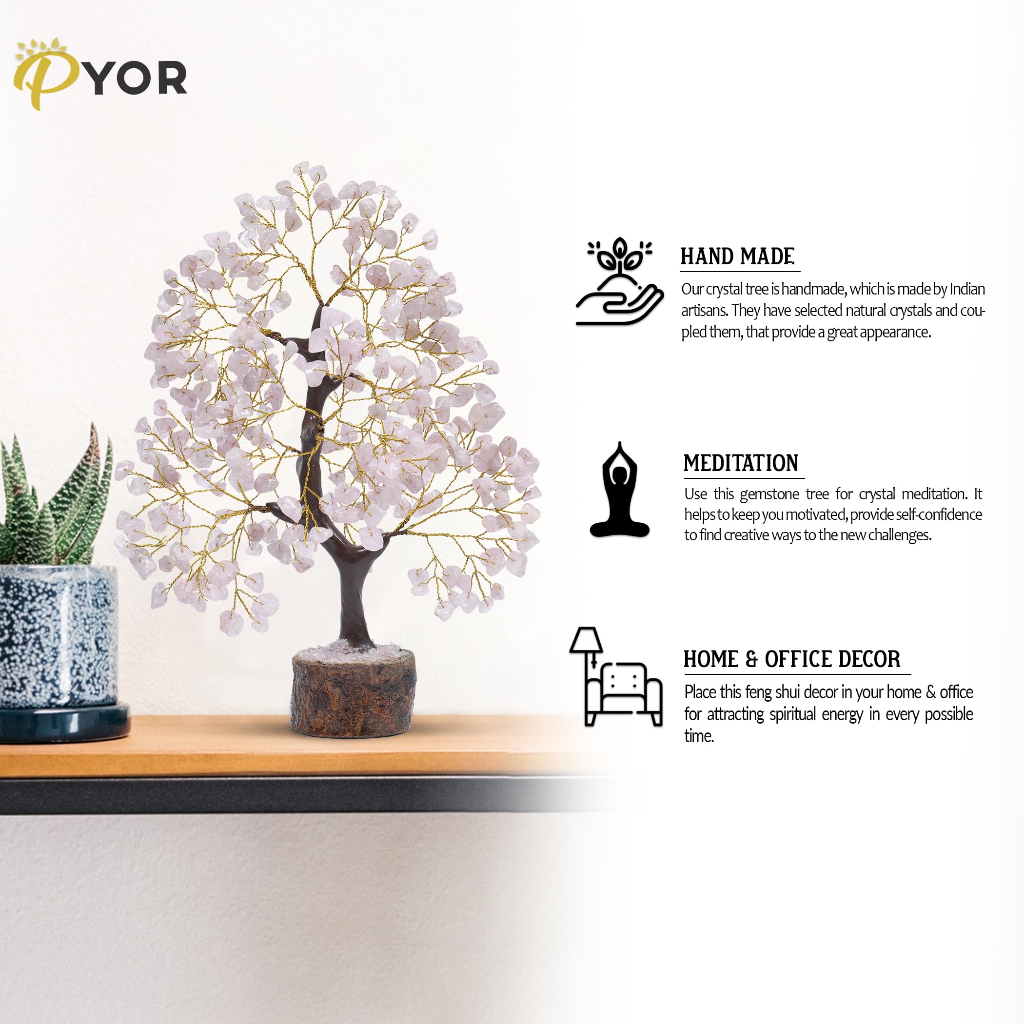 PYOR Heart chakra friendly decor adds warmth and compassion vibes