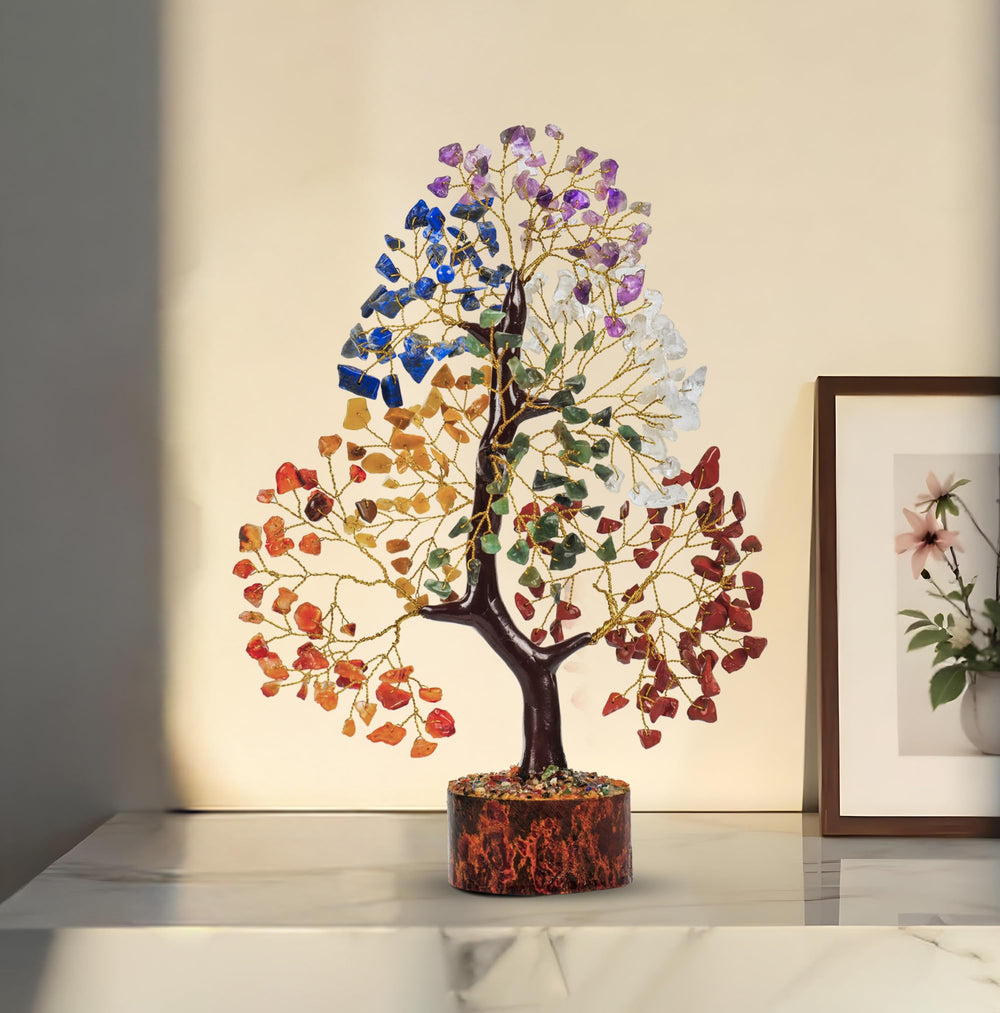 PYOR home decor crystal tree adds peaceful ambience to any room