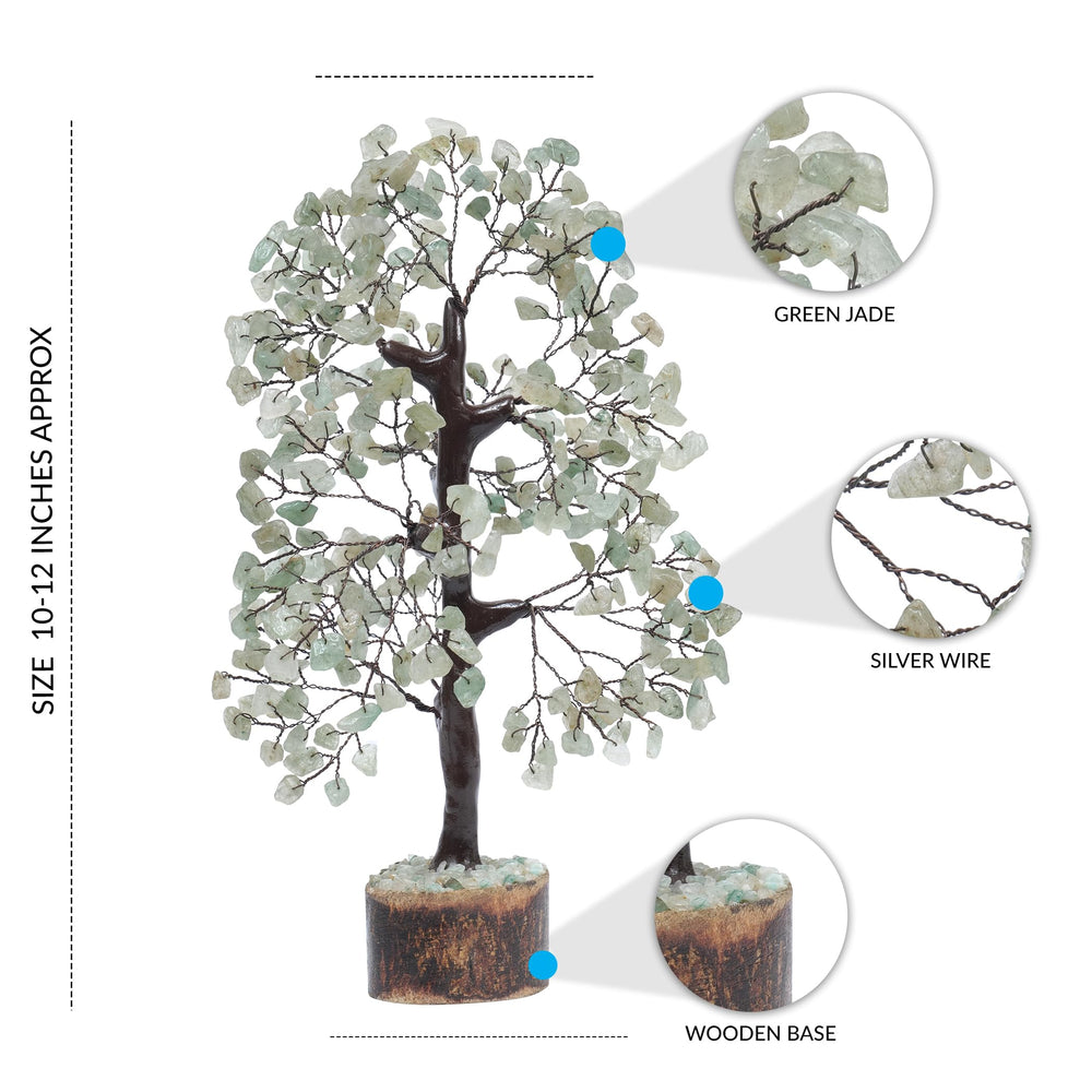 PYOR Jade Reiki Tree emphasizes good luck and positive vibes for meditation spaces