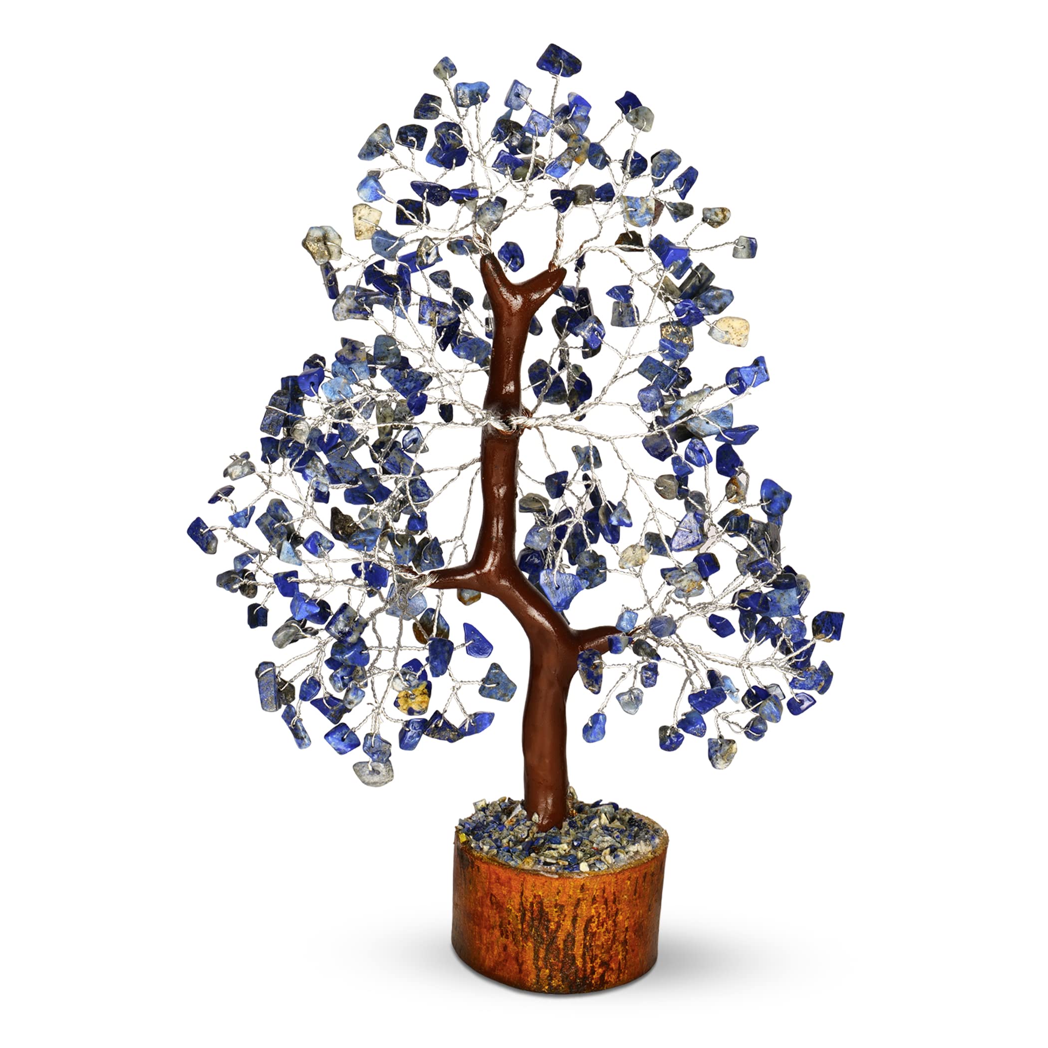 Pyor Lapis Lazuli blue stones highlight calm energy on display
