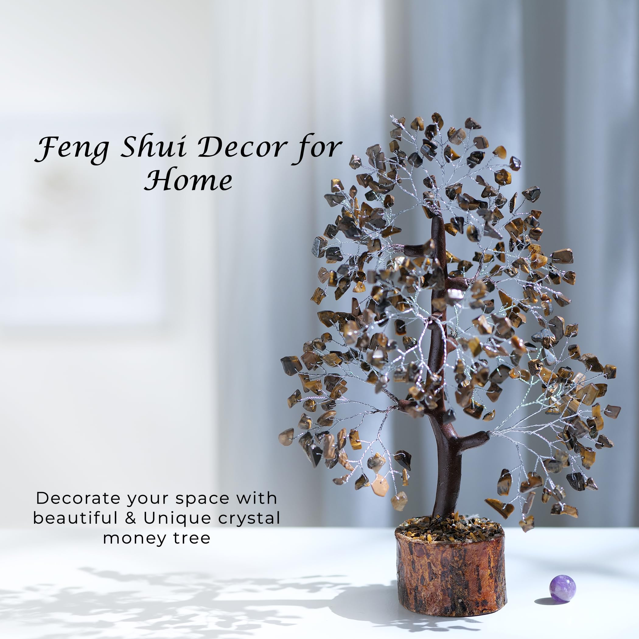 Tree of Life desk decor adds calm ambience to a workspace.