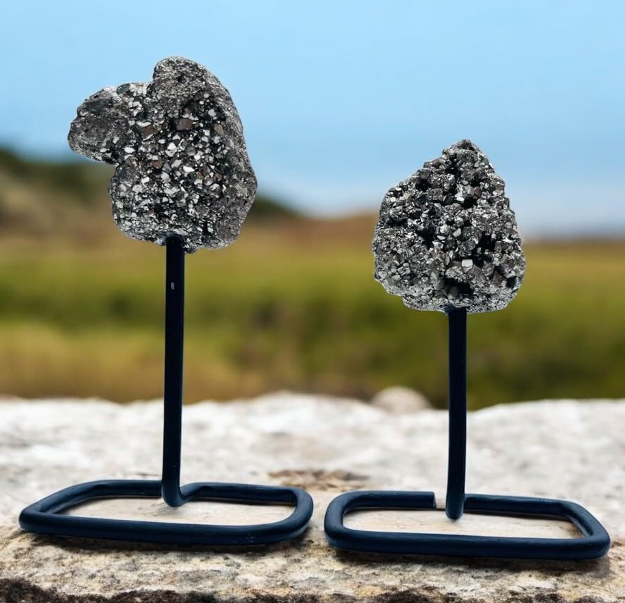 Pyrite energy harmony for feng shui and balanced ambiance.