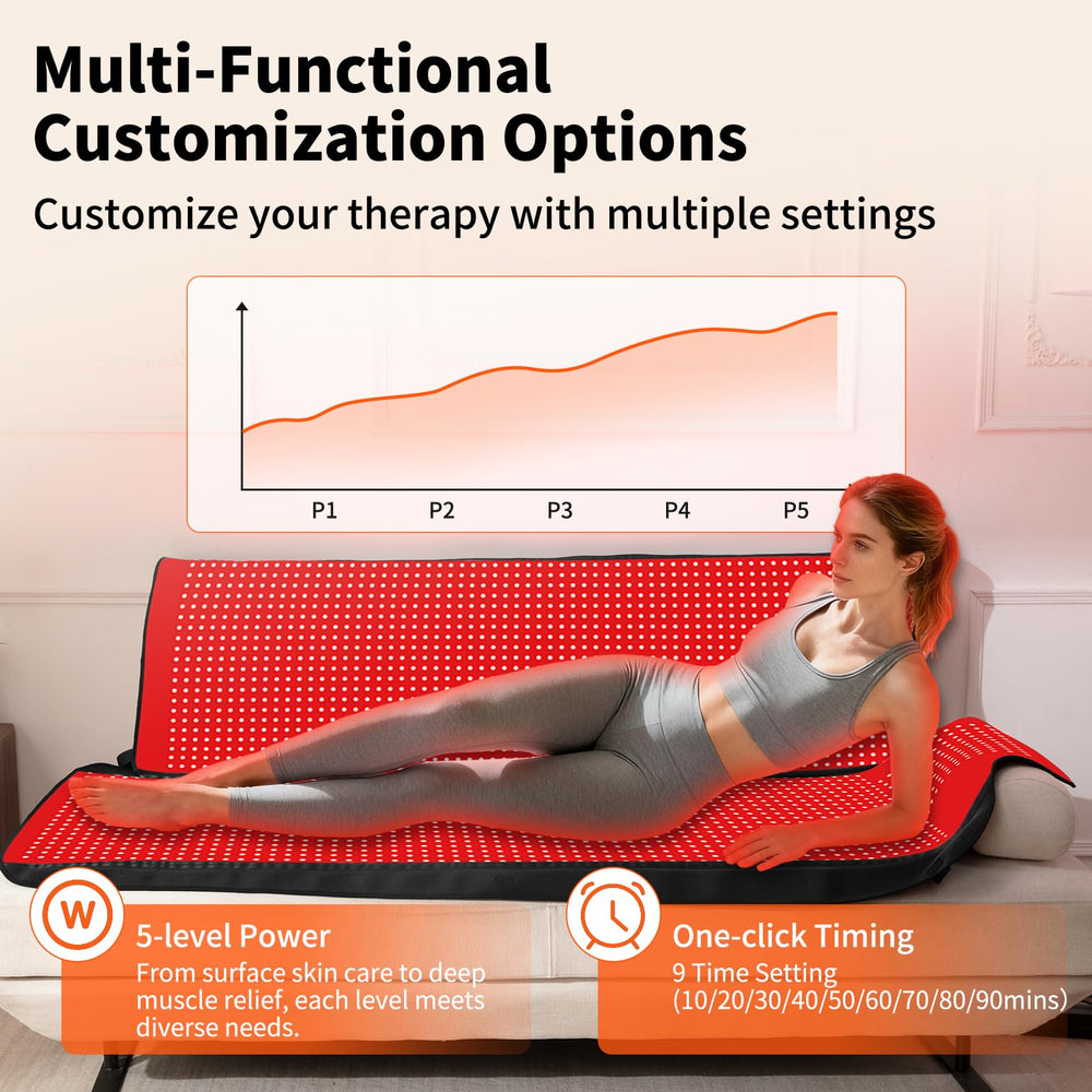 PZJDSR 5-level lightness and 9 timer settings for customization.