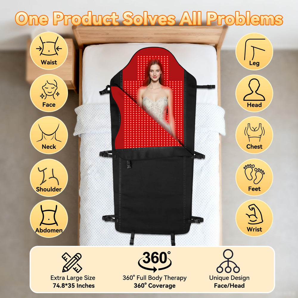 PZJDSR dual-mat design offers flat or cocoon therapy options.