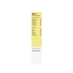 QA Grapefruit Multi-Balm glides smoothly on lips for hydration.