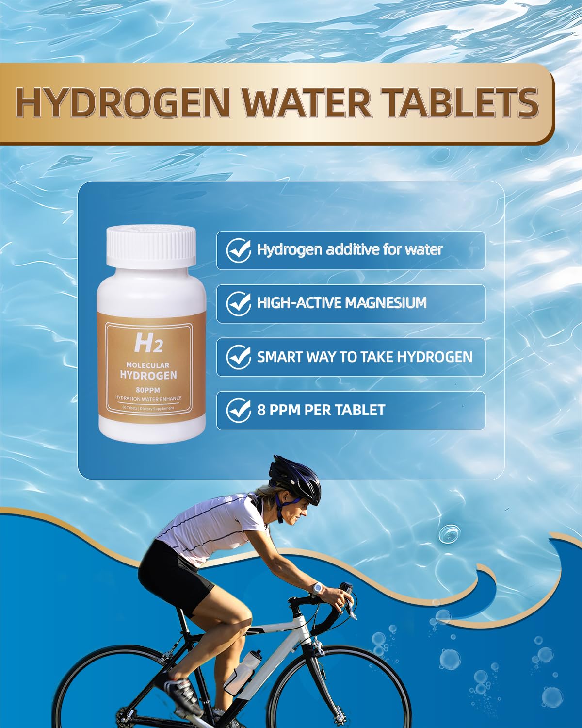 Enteric coating on Qanbokey tablets for improved H2 delivery