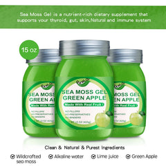 QANLOI sea moss gel with smoothie bowl versatile use