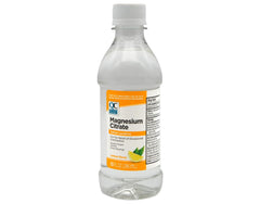 QC Quality Choice lemon flavor liquid close-up highlights refreshing taste and ease of use.