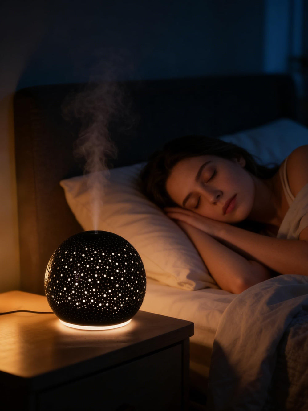 QCYBDGLOV modern light decor diffuser blends with any aesthetic.
