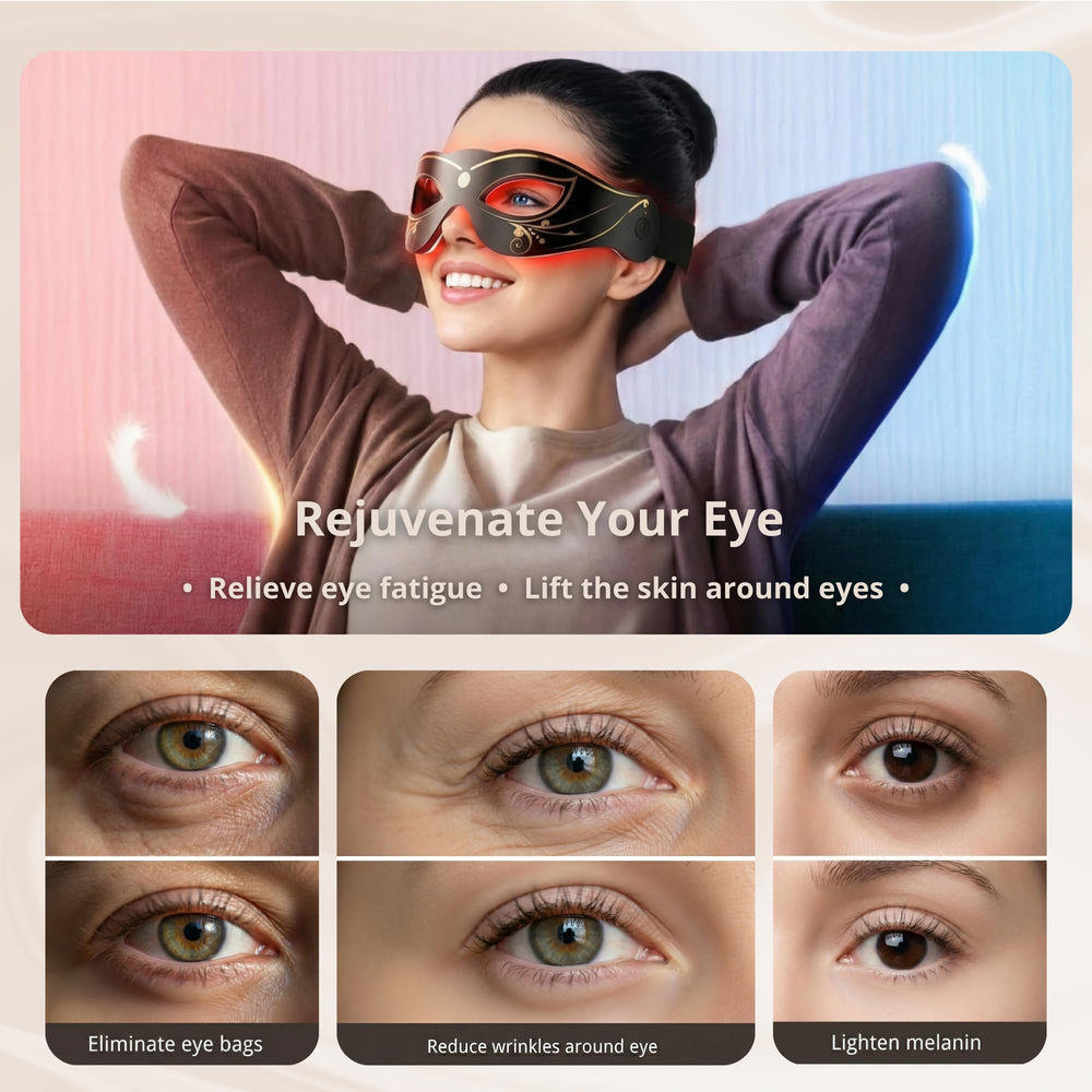 QFLQFL EY-20R blue mode image for soothing puffiness around eyes.