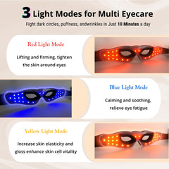 QFLQFL EY-20R worn on face for soothing eye fatigue.