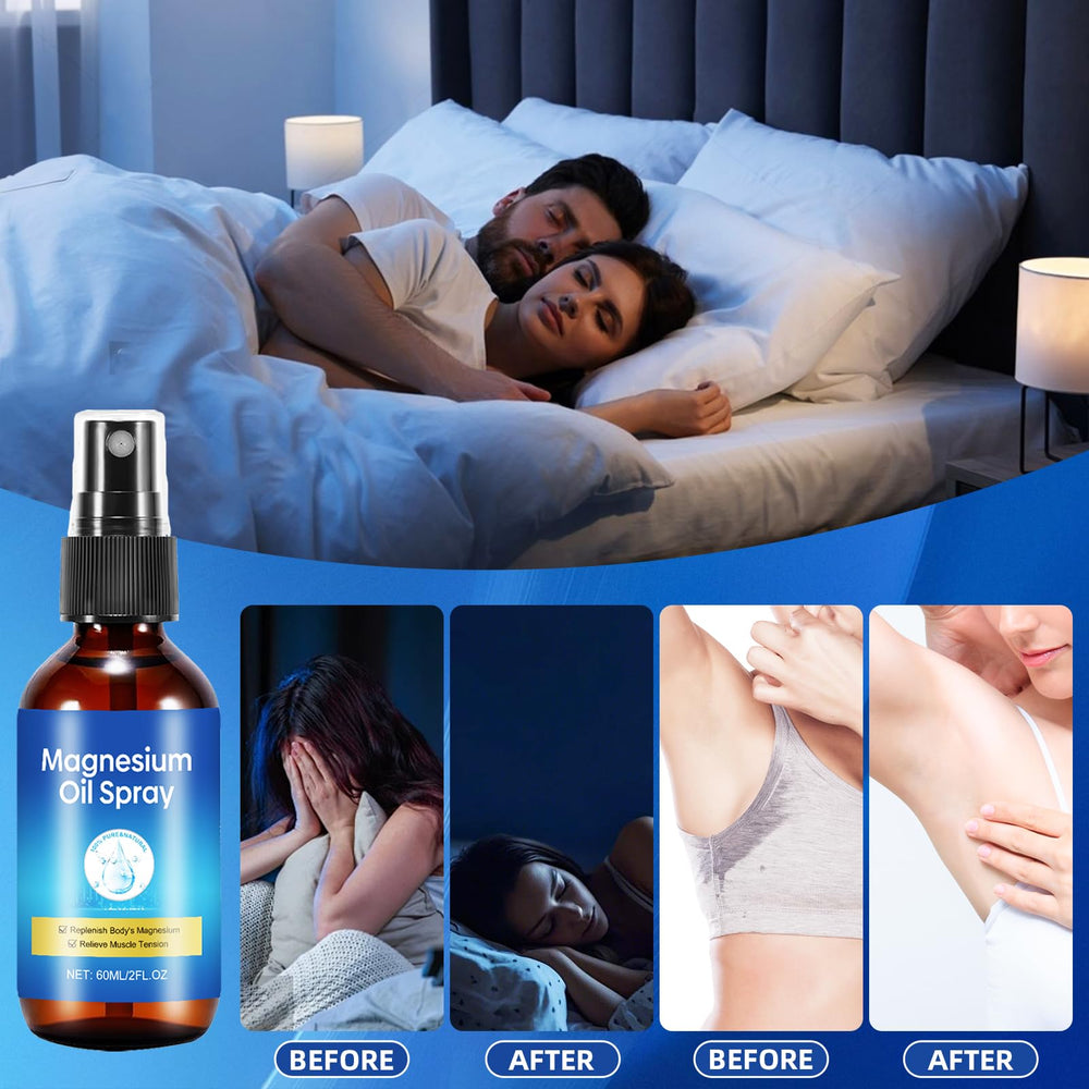 Qiaolimt Whole body Magnesium Spray suitable for shoulders neck back and massage routines
