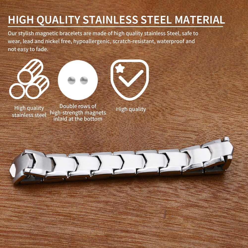QIAOZILI bracelet measures 21 cm in length and 10 mm wide.