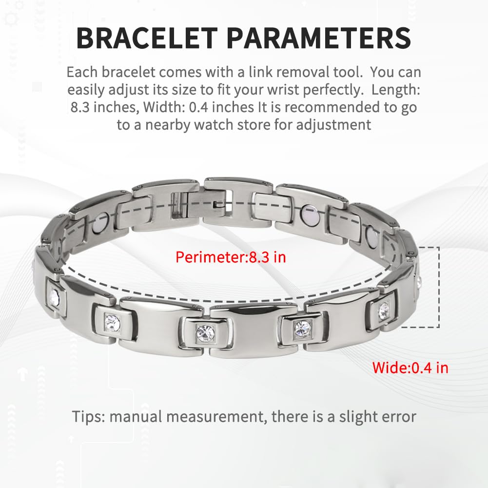 QIAOZILI bracelet worn on wrist showing versatile styling.