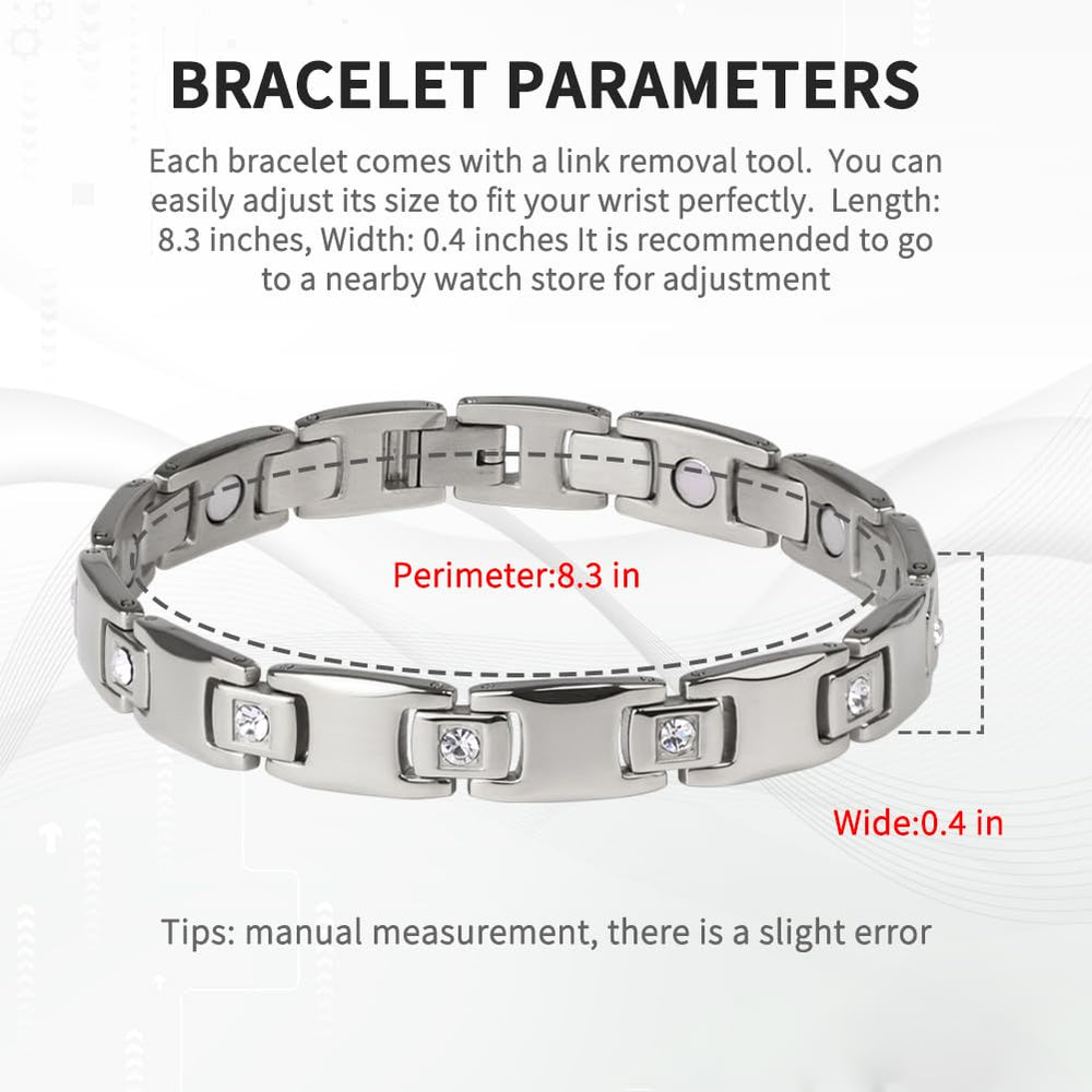 QIAOZILI bracelet worn on wrist showing versatile styling.