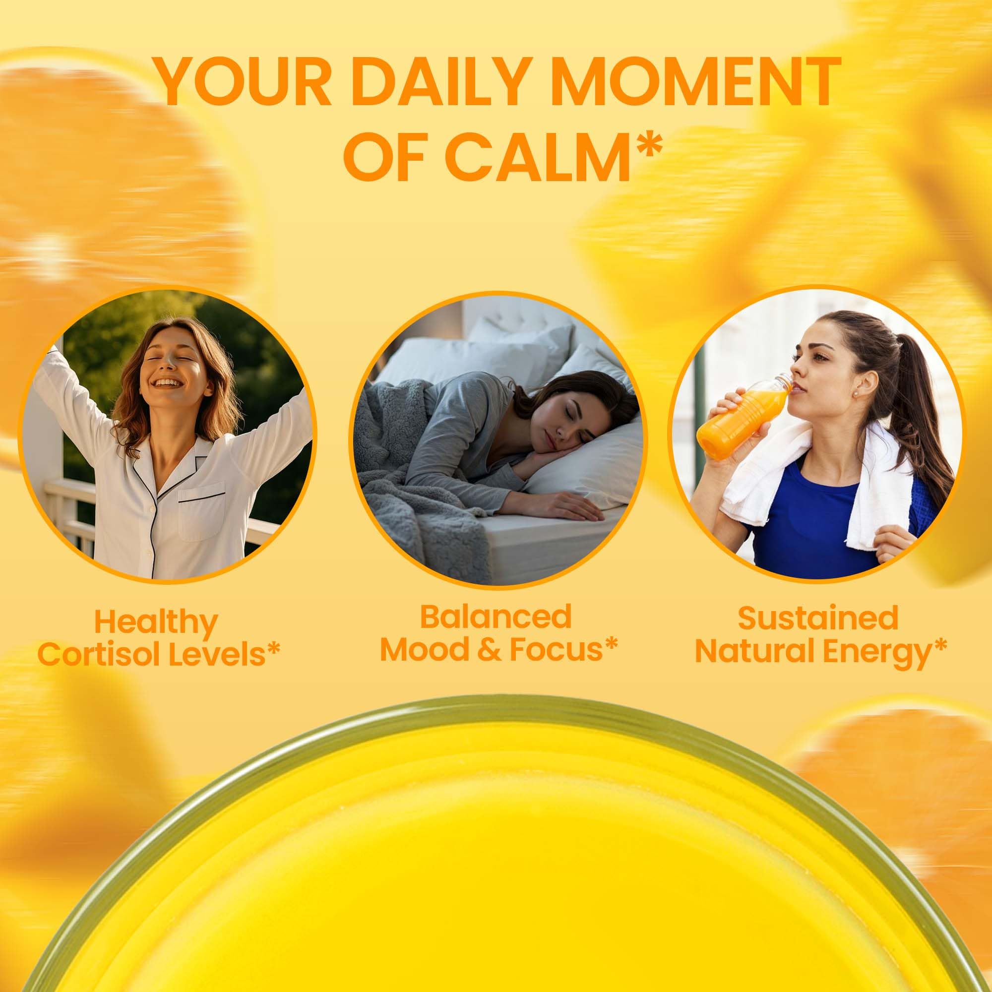 QIN SHAN TANG Cortisol Drink mix scoop for easy daily use