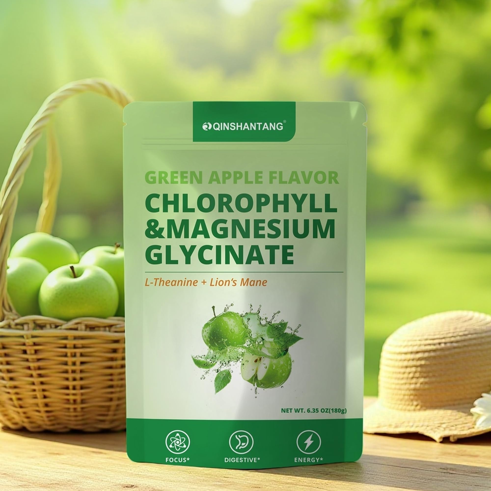 Qin Shan Tang ready-to-drink green apple beverage for a balanced routine
