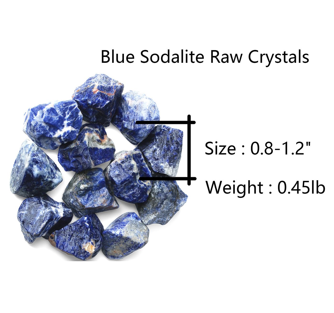 QINJIEJIE 0.8-1.2 inch stones invite creative wire wrapping and décor.