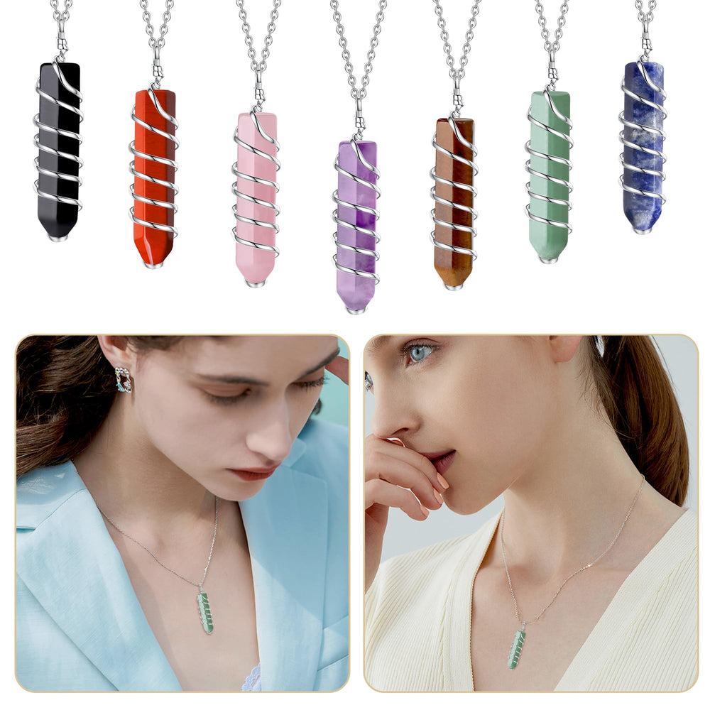QINJIEJIE chakra healing energy stones to support focus and calmness.