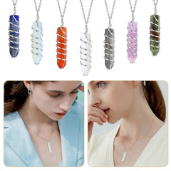 QINJIEJIE Opal gift set presented in velvet bag and white box