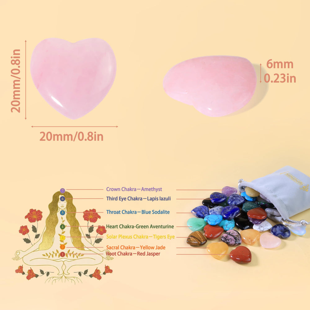 QINJIEJIE: piezas para proyectos caseros con cuarzo rosa.