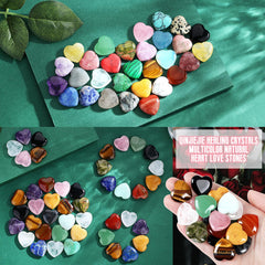 QINJIEJIE red carnelian heart stone for creative energy and motivation.