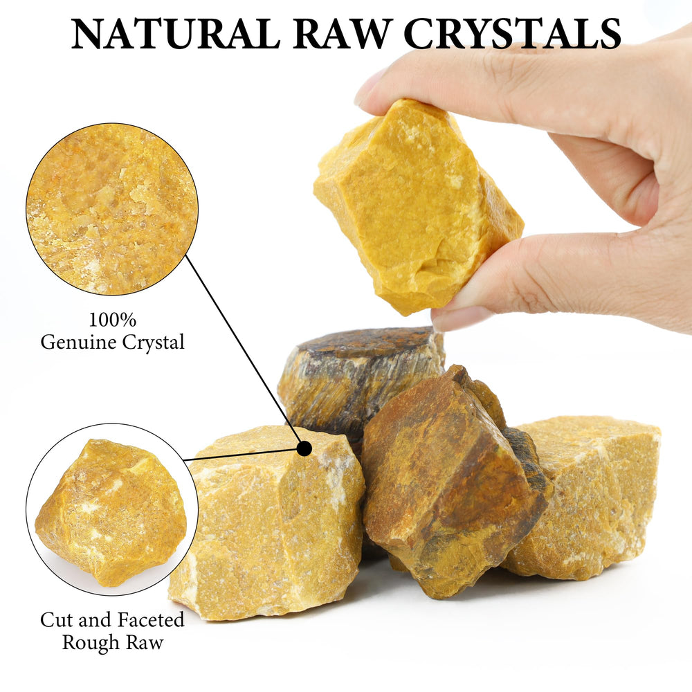  decorative stones for home décor or garden accents with sunny appeal.