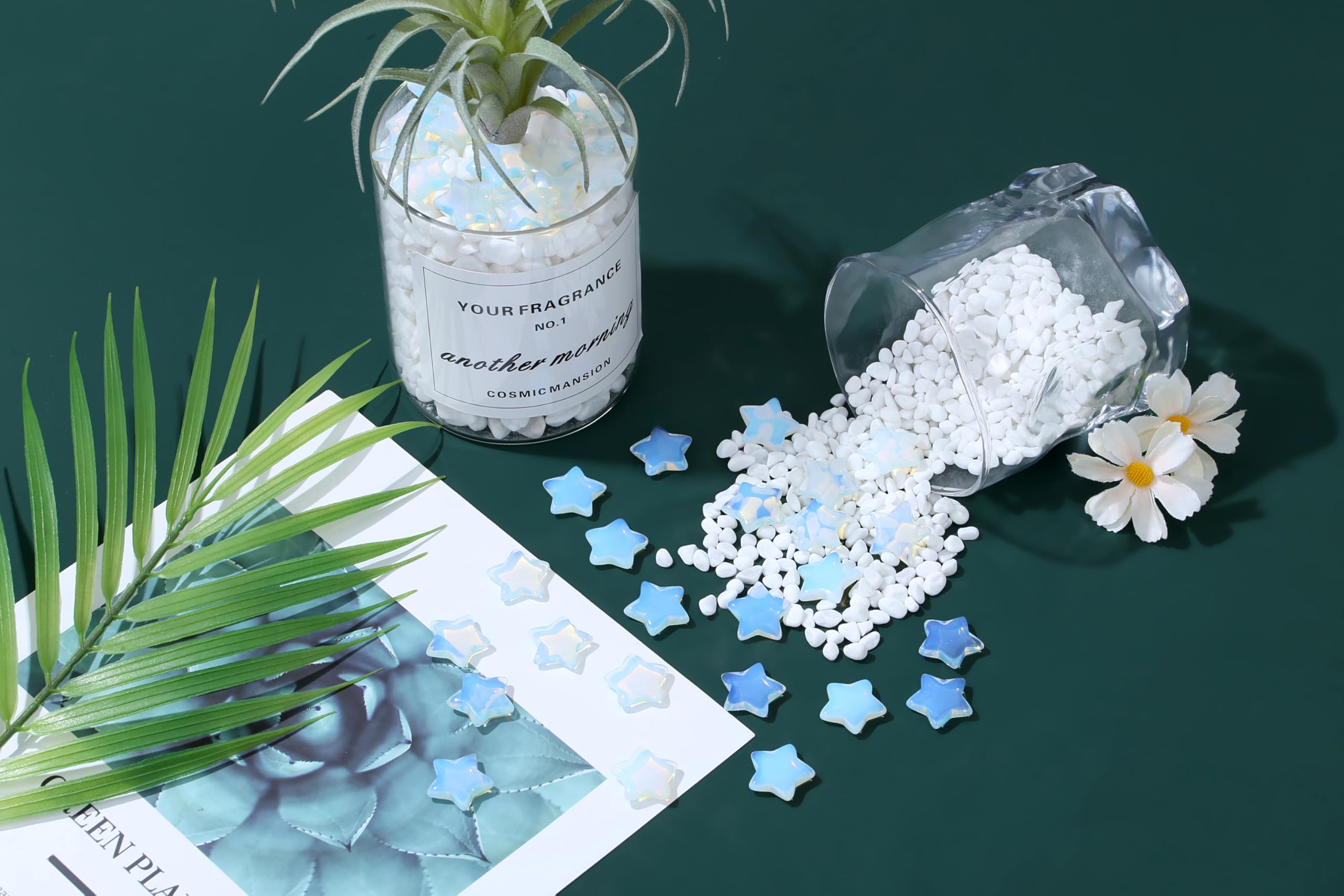QINJIEJIE star crystals add calm ambiance to rooms and rituals