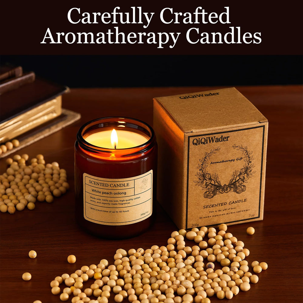 QiQiWader Sicilian Tomatoes candle for vibrant, cozy atmosphere.