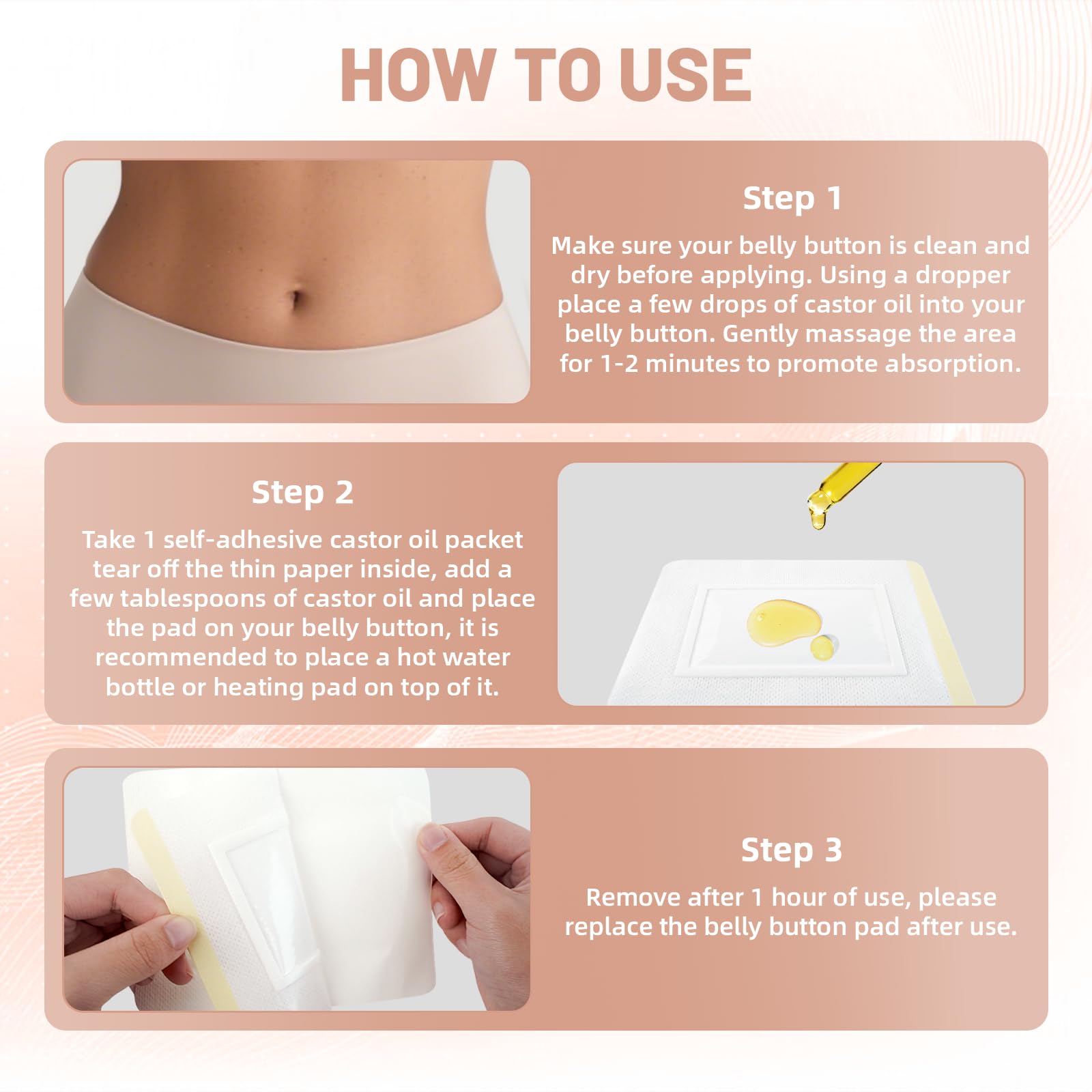 Qiuruoo portable disposable patches easy to replace between uses