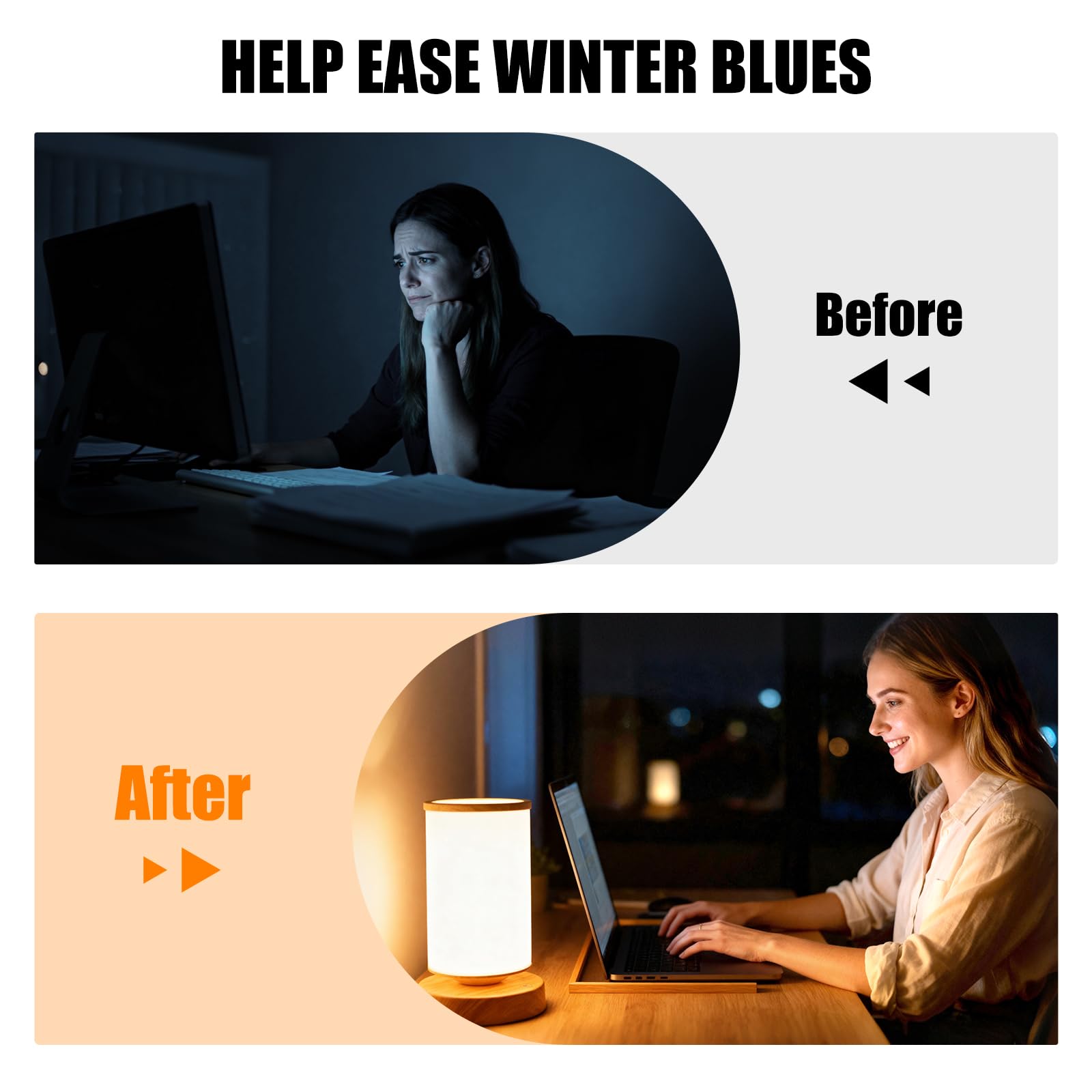 Qiuxunies lamp bedside setup with a soft glow for reading