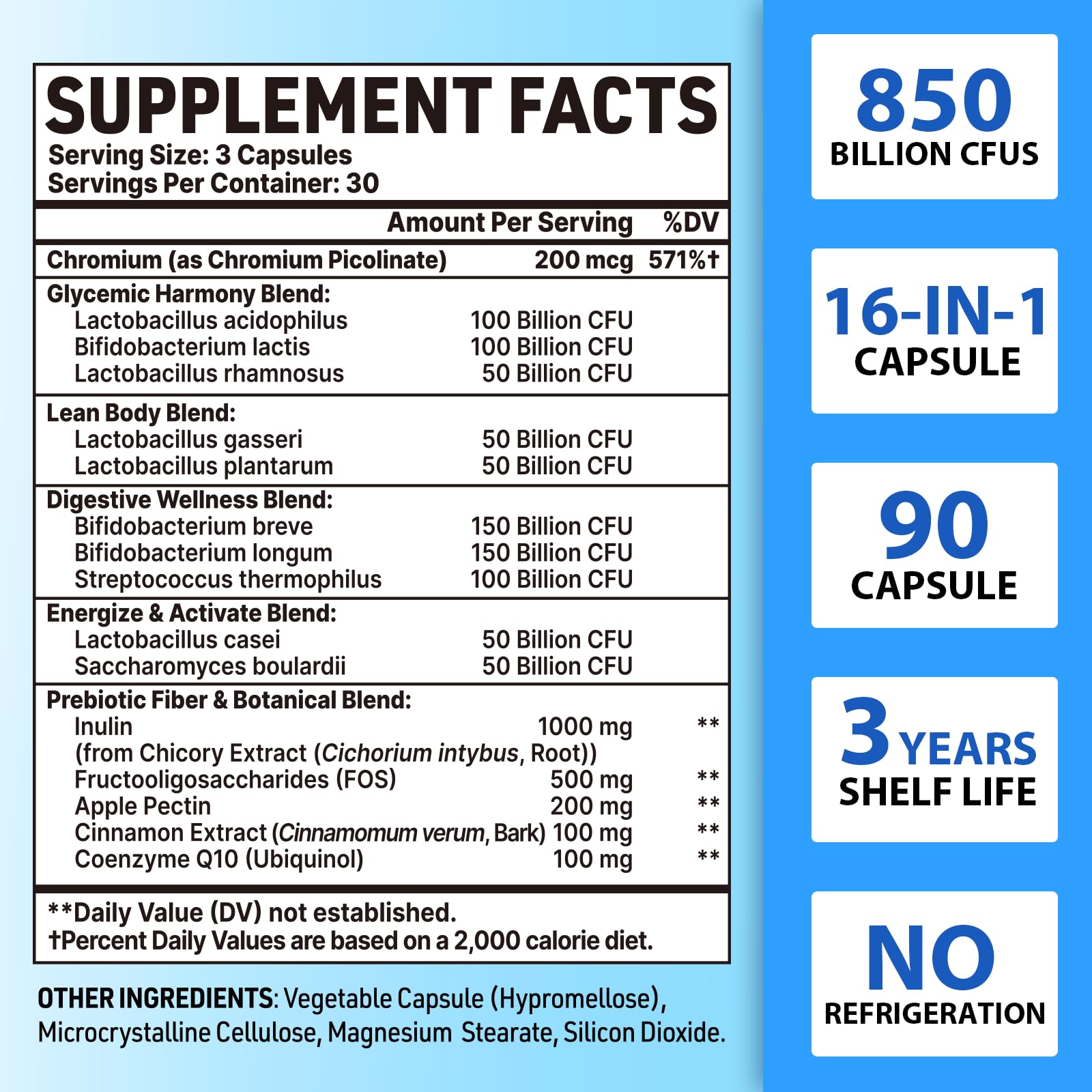 QIVERNAMY Probiotics for Men 50+ capsules capture the convenient daily dose