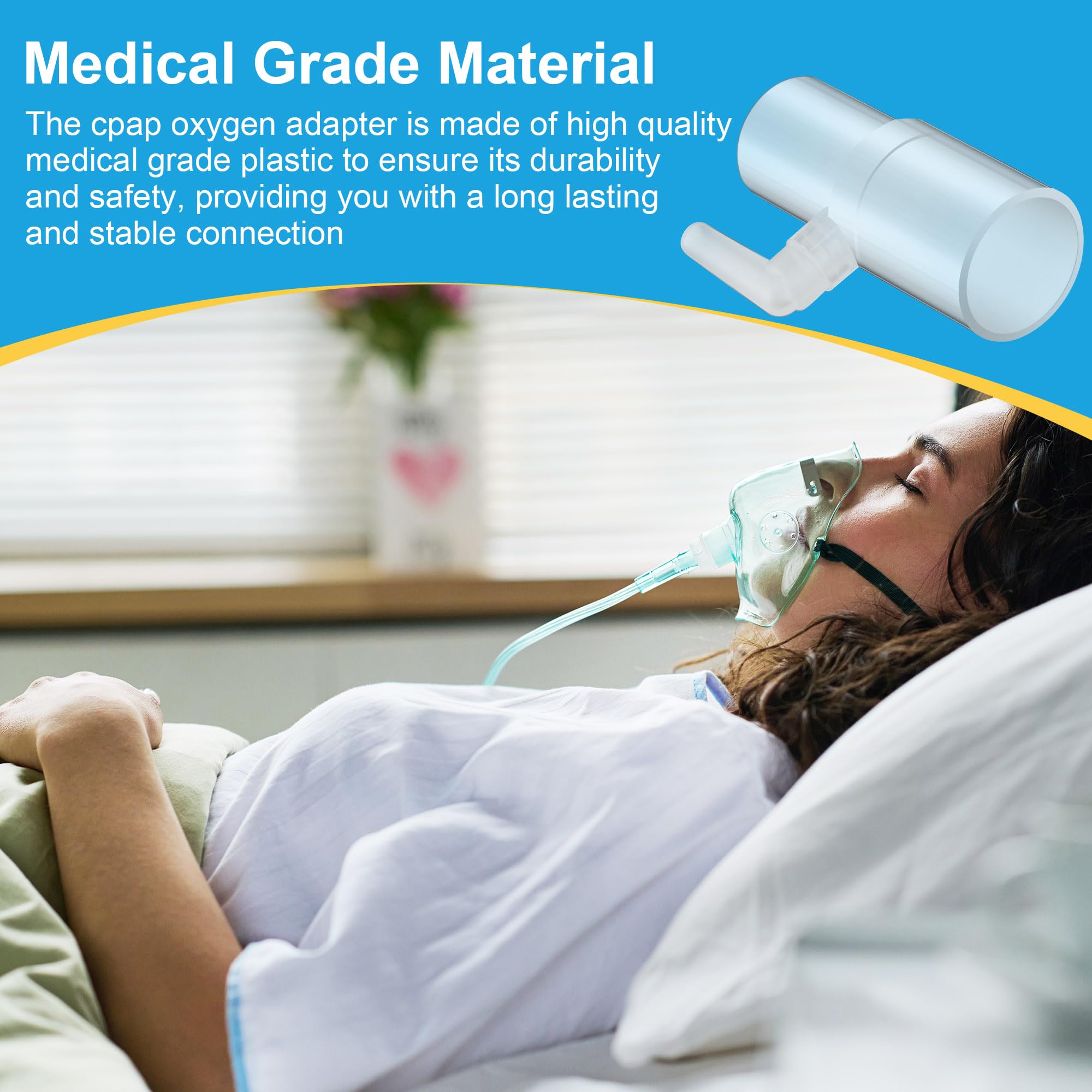 Qiyaz 360-degree oxygen port enables flexible daily movement