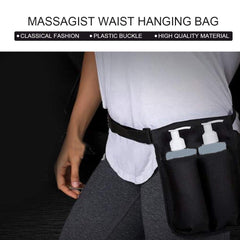 Qkiss oxford cloth holster highlights durable fabric and tidy bottle storage.